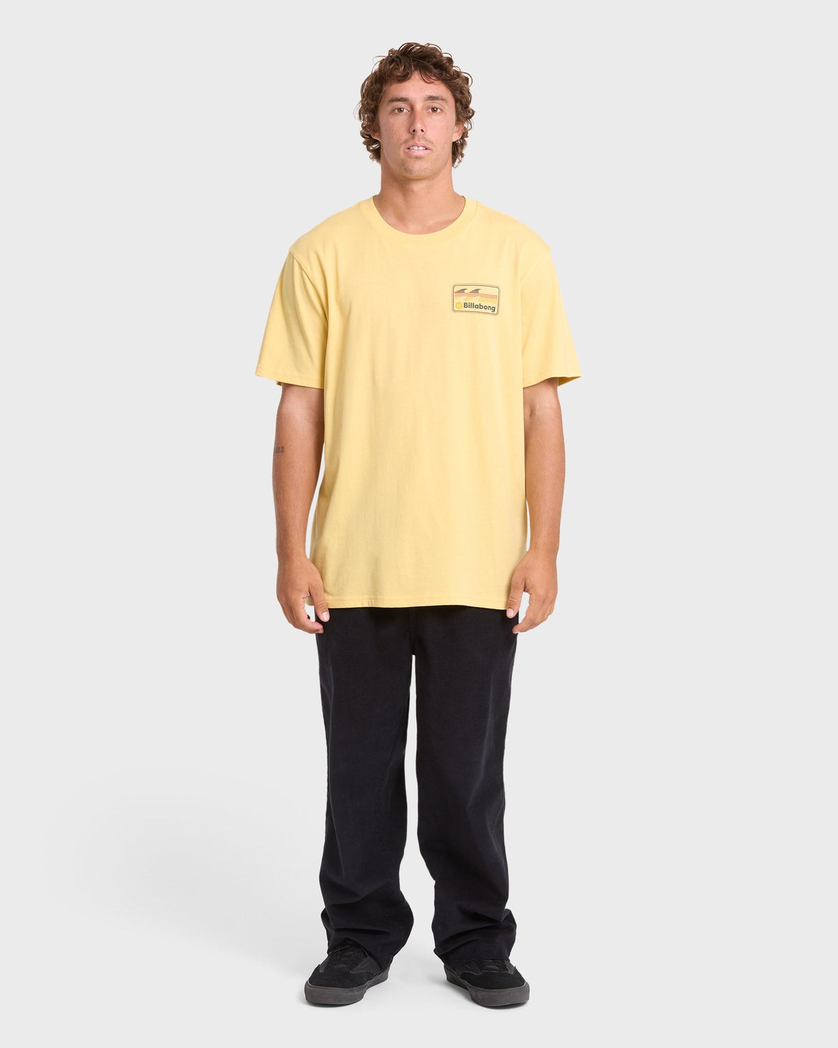 Runner Premium Short Sleeve Cotton T-Shirt - Raffia